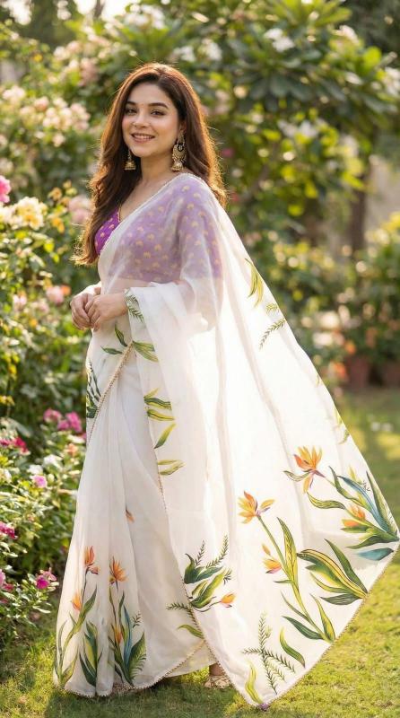 Svara digital print saree wholesalers online
